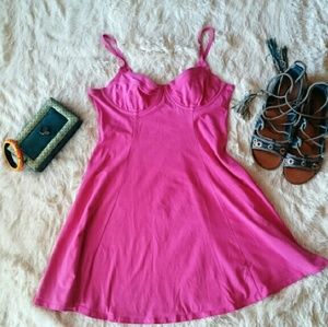 FLIRTY SPAGHETTI STRAP MINI SLIP