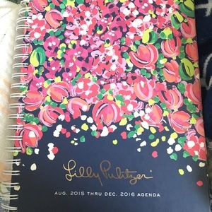 Lilly Pulitzer Jumbo Agenda Aug 2015 thru Dec 2016