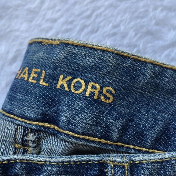 Michael Kors boyfriend distress Jean 31 1/2 inseam - Picture 2 of 3