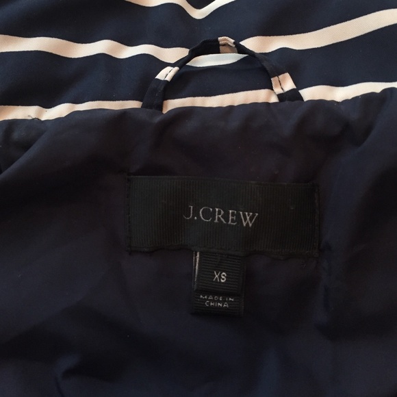 J. Crew Striped Quilted Vest - Picture 4 of 4
