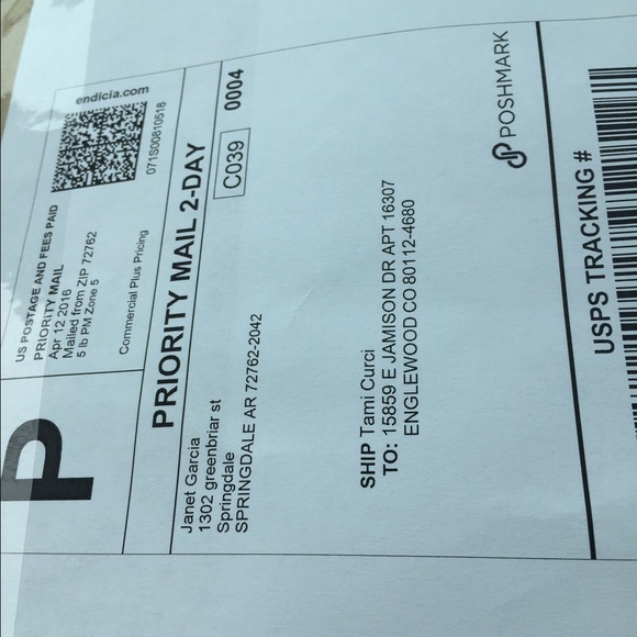 Proof of shipping