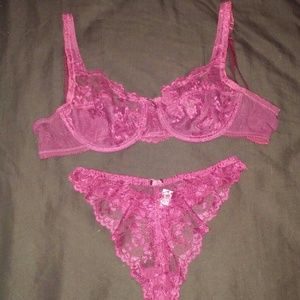 VS Bra and Panty Set (vintage)