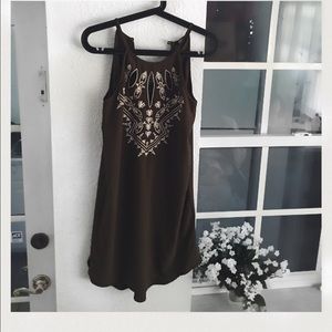 Tribal Cut out Dress