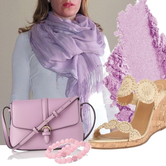 Cotton Scarf in Lilac 🌸 - Picture 1 of 3