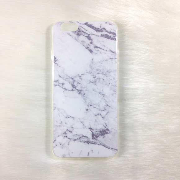 HP✨Soft white marble granite iPhone case - Picture 2 of 4