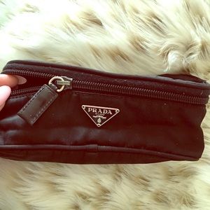 Prada makeup brush holder