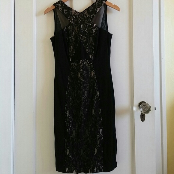 Dress Barn Dresses Black Lace Cocktail Dress Poshmark