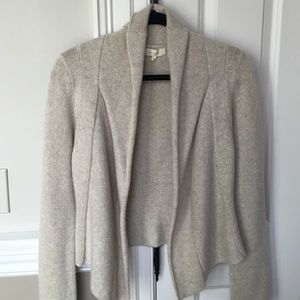 Inhabit 100% cashmere size M oatmeal cardigan.