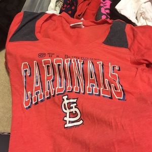 Woman's large st Louis Cardinals shirt