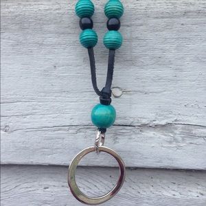 Necklace and earring set.