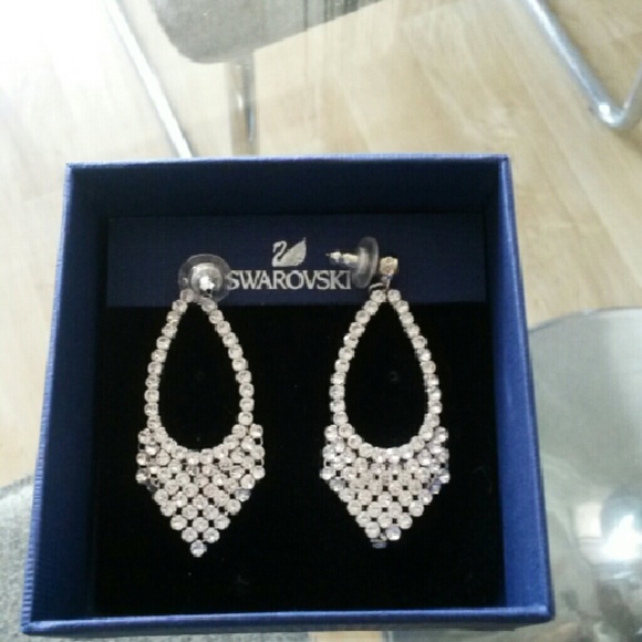 Authentic Swarovski earings!