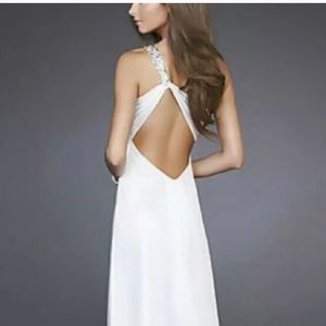 Formal dress open back