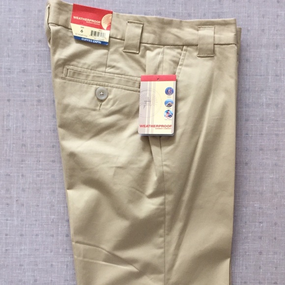 Cuffed Capri from Weatherproof