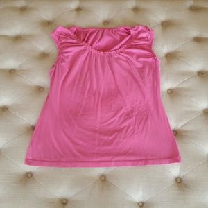 LOFT pink sleeveless top