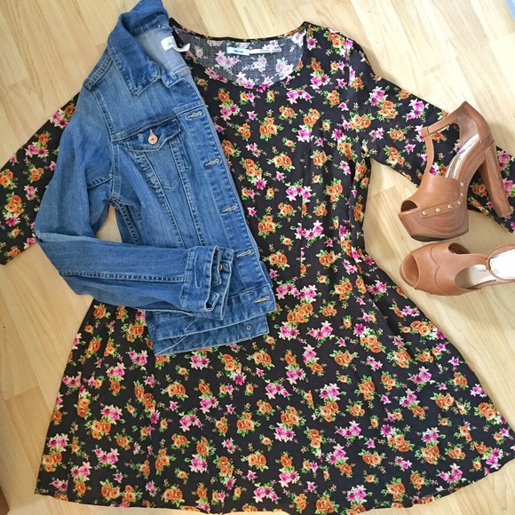 Kimchi Blue || Floral Swing Dress