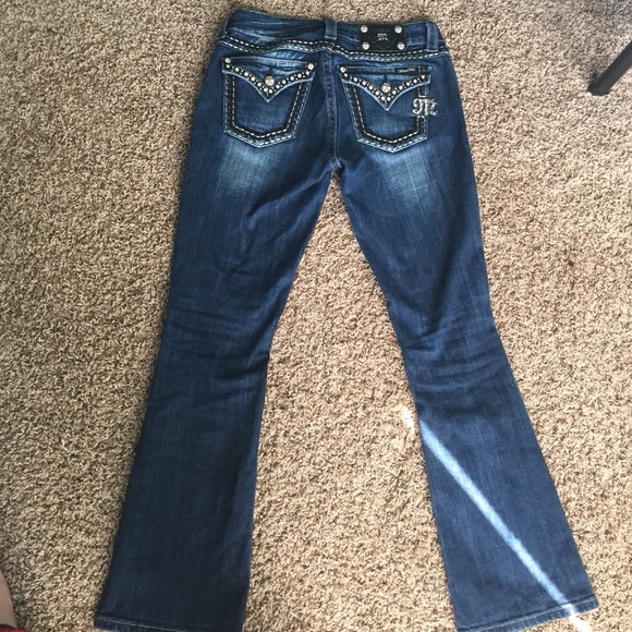 Miss Me dark wash bootcut jeans - Picture 2 of 3
