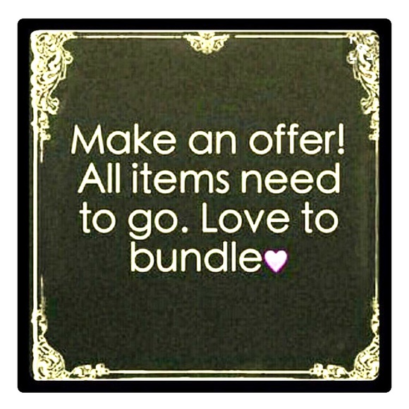 Accepting all reasonable offers!