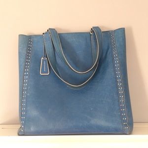 BCBG Max Azria Leather Tote Bag