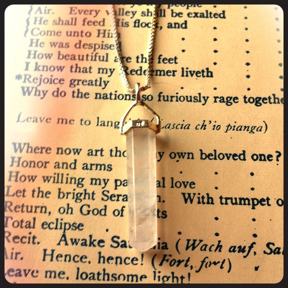 Jewelry - Rose Quartz Crystal Necklace