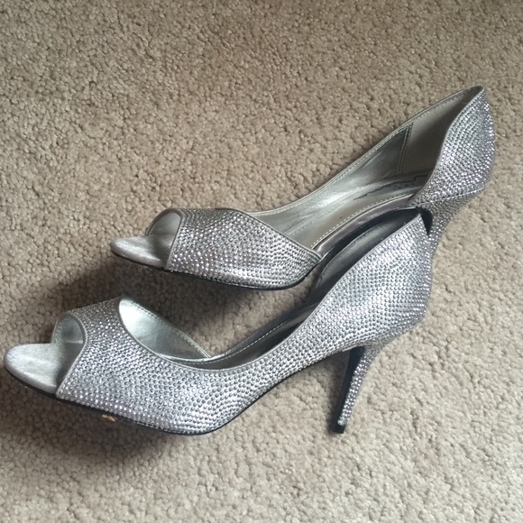 Beautiful rhinestone heels