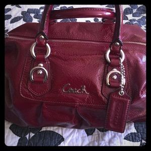 Coach bag, patent leather