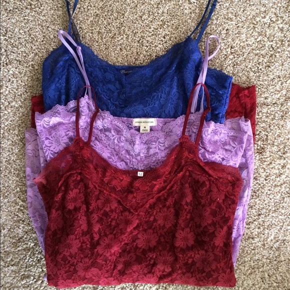 Lace camisoles