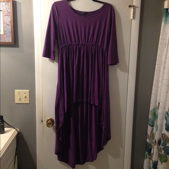 High low dress. Only worn one time!