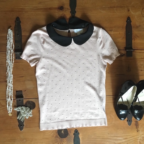 Blush Peter Pan sweater