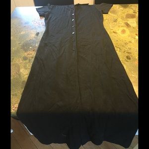 Black long dress