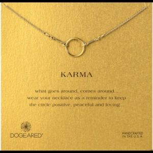 NWOT Dogeared Karma Necklace