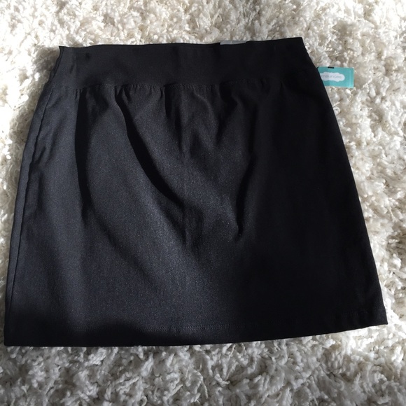 💕Black mini skirt💕