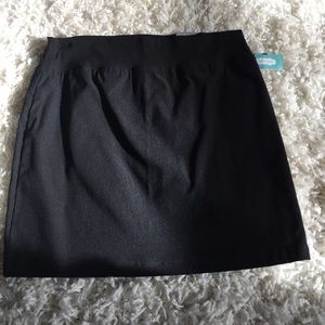 💕Black mini skirt💕