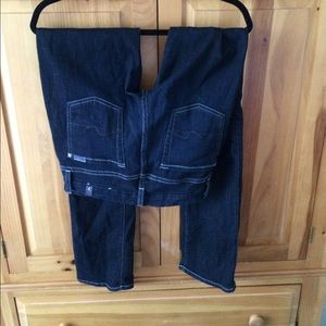 7 FAMK Kimmie Straight Jeans 🇺🇸 Happy 4th🇺🇸