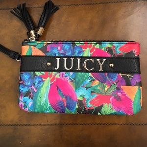 Juicy couture tropical wristlet