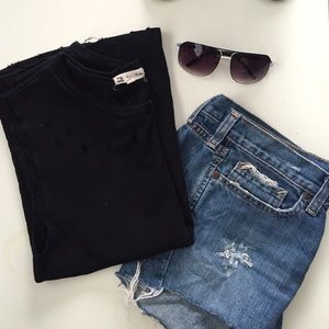 Skull Sleeveless Sweatshirt