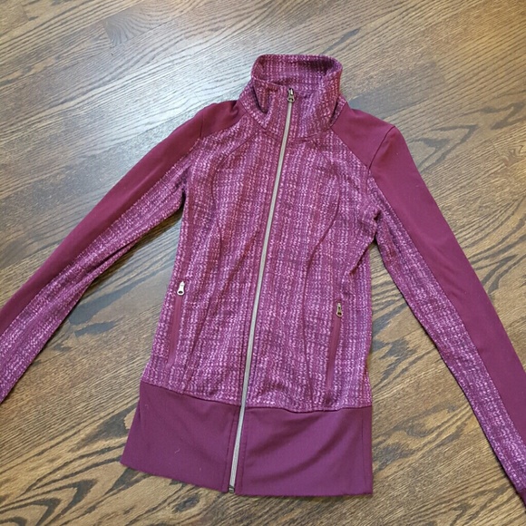lululemon athletica Jackets & Blazers - Lululemon Purple Patterned Jacket