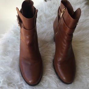 VC signature brown booties size 7