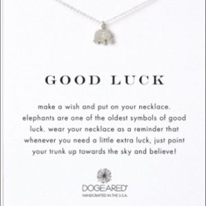 NWT Good Luck Elephant from Dogeared!!