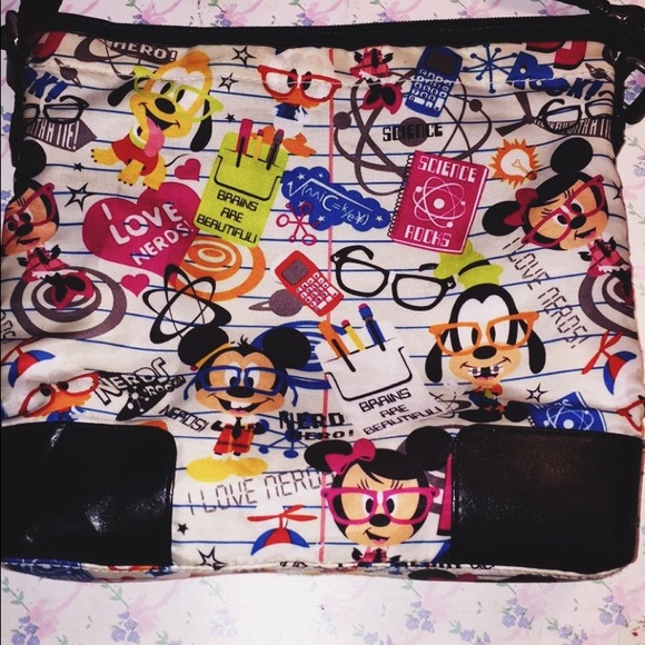 nerd Disney cross body purse