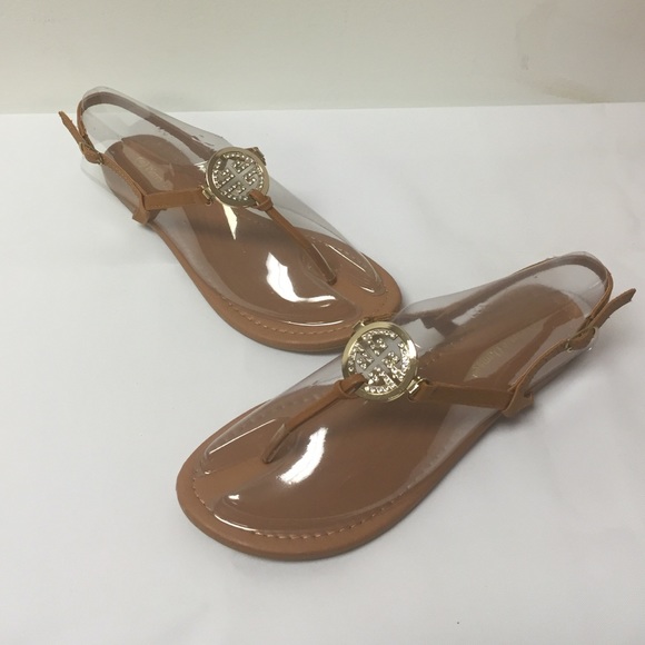 Pierre Dumas Tan Sandals - Picture 2 of 3