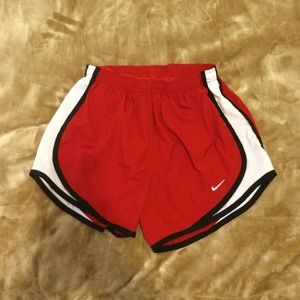 Nike track temp shorts!