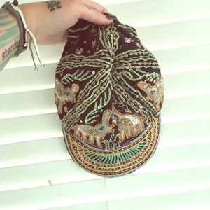 Embellished elephant hat