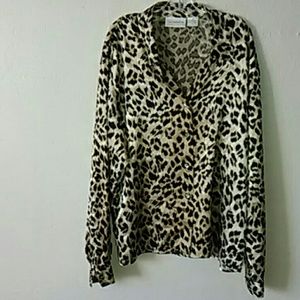 Liz claiborne collection silk blouse