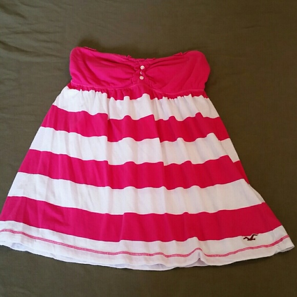 Hollister Tops - HOLLISTER strapless stripe shirt