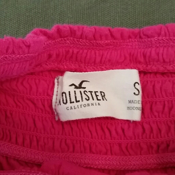 HOLLISTER strapless stripe shirt - Picture 3 of 4