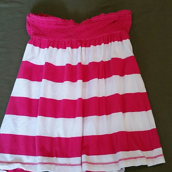 HOLLISTER strapless stripe shirt - Picture 4 of 4