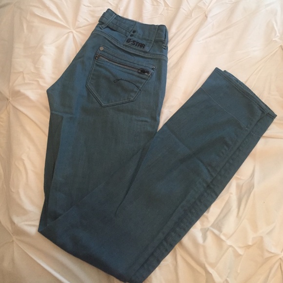 G-Star straight leg jeans.