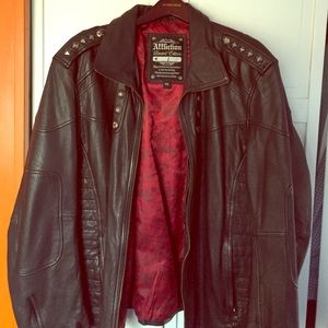 Leather jacket