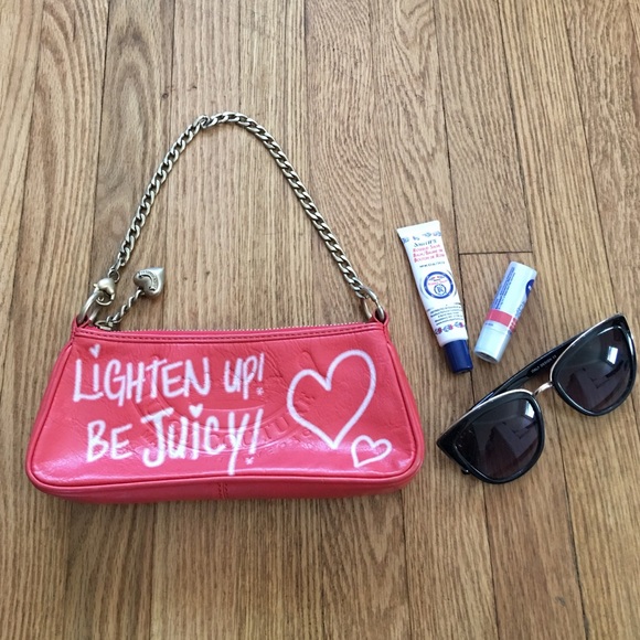Juicy Couture Lighten up be juicy purse in red