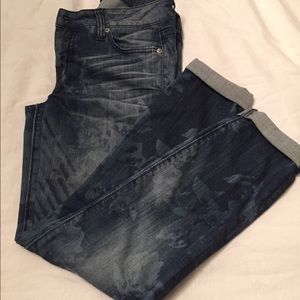 Bebe Capri jean leggings